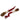Red Coral Branch Calligraphy Brush