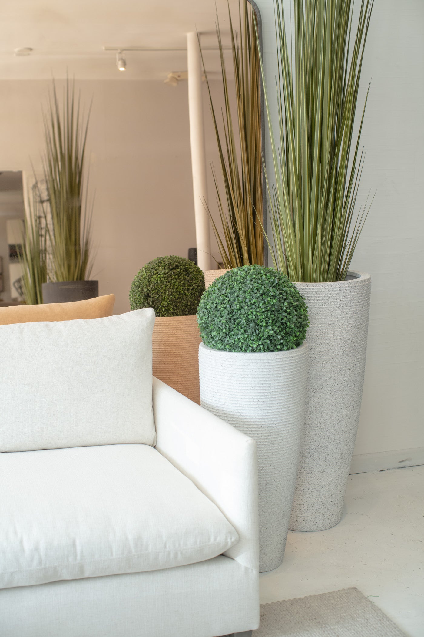 polyresin plant pots RIALTO