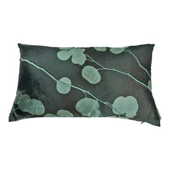 Eucalyptus Cinder Velvet Pillow