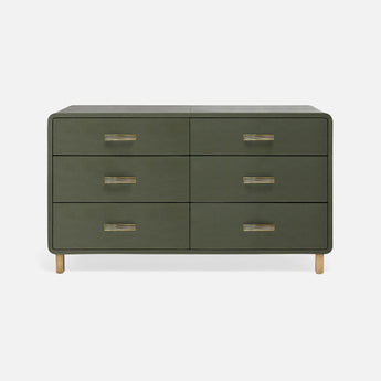 Made Goods Dante 60-inch Full Grain Leather Dresser