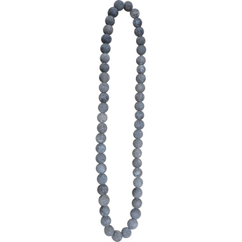 Black Raw Onyx String of 50 Beads