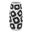 Pagliacci Black & White Tall Vase