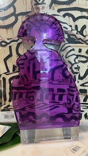 Purple Acrylic Bookend