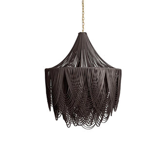 Whisper Chandelier Premium Leather Crown Medium Short