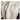 Luxe Linen Crinkled Throw with Black Stripes Ivory