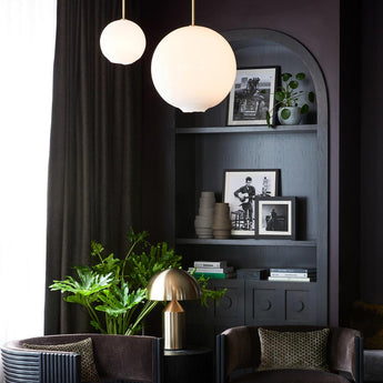 SkLO Float 1.0 Handblown Spherical Shade 16" Pendant