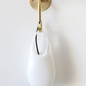 SkLO Hold 12" Handblown Wall Sconce