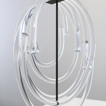 SkLO Lasso Handblown Loop Glass Decor