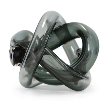 SkLO Handblown Glass 7" Wrap Sculpture Decor