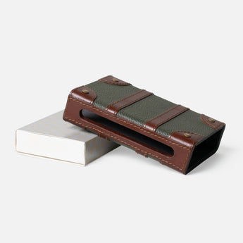 Matchbox - Forest/Tobacco Full-Grain Leather