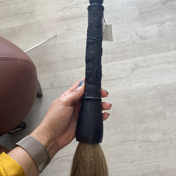 Wooden Caligraphy Brush With Carved Dragon