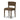 Barrel Back Crypton Performance Dining Chair in Crypton Nomad Mushroom – angled view