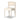 Barrel Back Crypton Performance Dining Chair in Crypton Wayfarer Snow – angled view