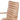 Bryson Channeled Leather Desk Chair in Palermo Drift – detail