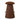 Cannes Swivel Counter Stool in Crypton Wayfarer Sienna – back view