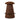 Cannes Swivel Counter Stool in Crypton Wayfarer Sienna – front view