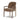 Captain's Style Upholstered Dining Armchair – angled view