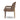 Captain's Style Upholstered Dining Armchair – side view
