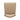 Channel-Tufted Art Deco Oak Dining Chair in Laughlin Natural – top view