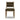 Channel-Tufted Art Deco Oak Dining Chair in Monte Olive – front view