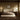 Channeled Upholstered Bed with Plinth Base in 46.5" headboard, Cream – styled in a bedroom