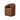 Compact Barrel-Back Dining Chair in Bartin Rust – angled view