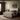 Contrast Piped Upholstered King Bed in Snow – styled in a bedroom