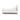 Contrast Piped Upholstered King Bed in Snow – side view
