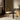 Curved Oak Back Dining Chair with Handle Cutout in Charter Oatmeal – detail