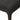 Curved Oak Back Dining Chair with Handle Cutout in Gibson Black – detail 4