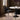 Curved Oak Back Dining Chair with Handle Cutout in Gibson Black – styled