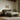 Curved Olive Performance Velvet Upholstered King Bed – styled in a bedroom