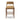 Cylinder-Back Counter Stool in Bar Dharma Ochre Balkan Ochre – front view