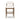 Cylinder-Back Counter Stool in Bar Dover Crescent – front view