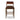 Cylinder-Back Counter Stool in Bar Havana Brown Altair Sienna – front view