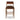 Cylinder-Back Counter Stool in Bar Havana Brown Altair Sienna – front view