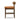 Cylinder-Back Counter Stool in Counter Dharma Ochre Balkan Ochre – side view