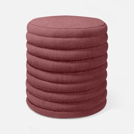 Made Goods Alana Barrel Cotton Jute Stool