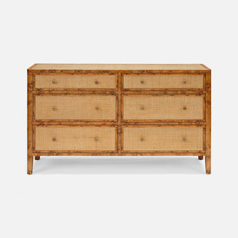 Made Goods Amara 60-Inch Stained Poplar Burl Dresser