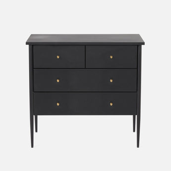 Made Goods Ashwin Aesthetic Matte Black Dresser