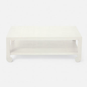 Made Goods Askel Faux Raffia Coffee Table