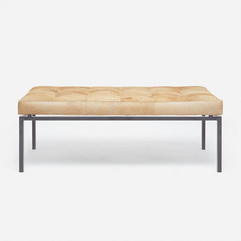 Made Goods Benjamin Hide Hair-On-Hide Tufted Cushion Coffee Table