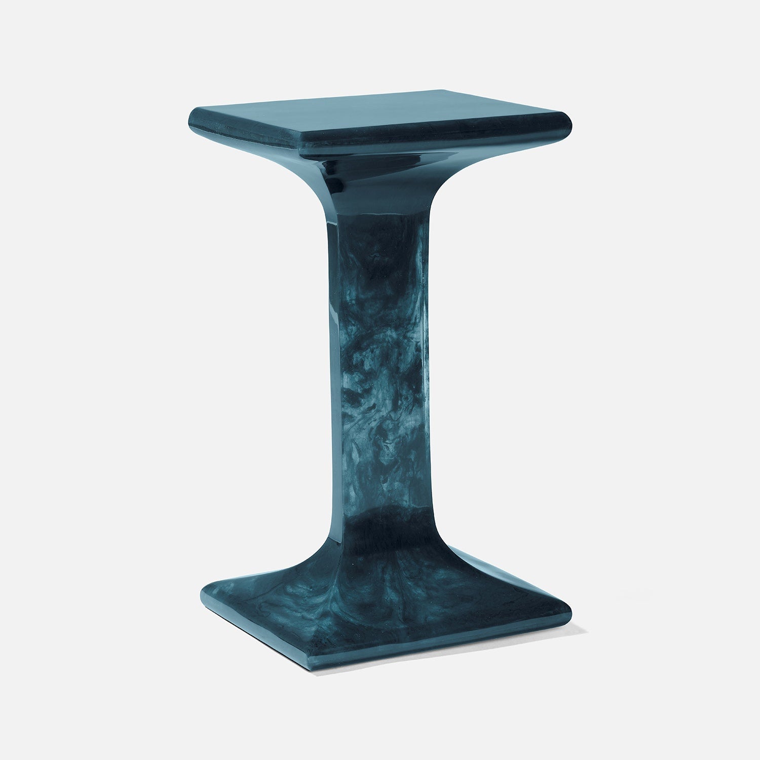 Made Goods Bexley Pedestal-Style Resin Accent Table