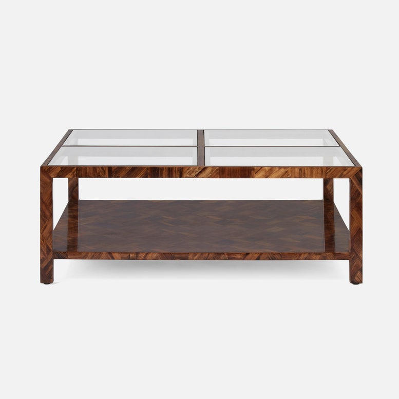 Made Goods Brindley Geometrical Patterned Coffee Table