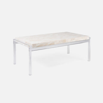 Made Goods Cassian Interchangeable Clear Acrylic Coffee Table