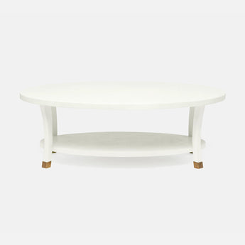 Made Goods Caterina Oval Shaped Coffee Table