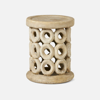 Made Goods Dagen Aesthetic Reconstituted Stone Stool