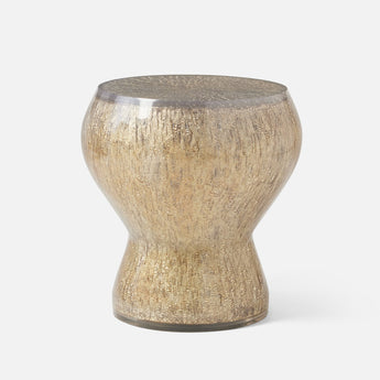 Made Goods Dallas Metallic Texturized Resin Stool