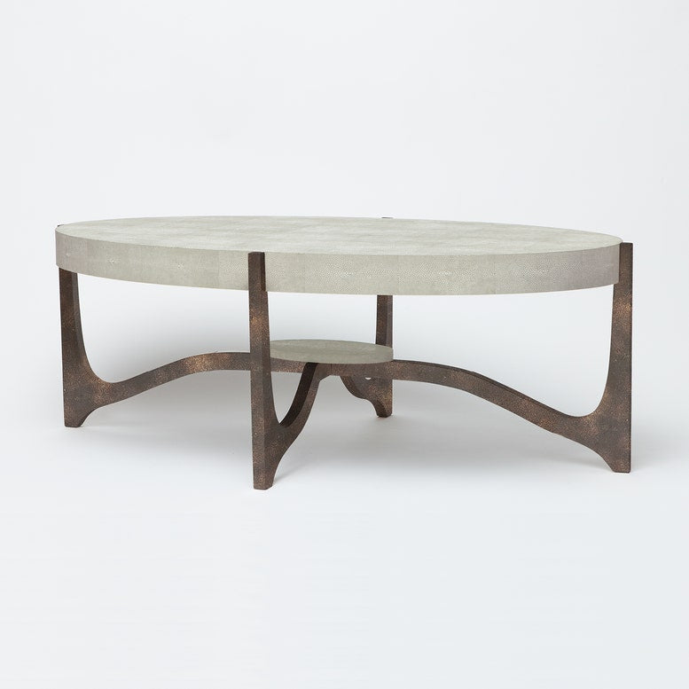 Made Goods Dexter Faux Shagreen Coffee Table