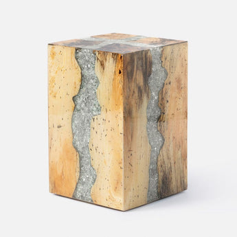 Made Goods Draden Tamarind Luminous Resin Stool